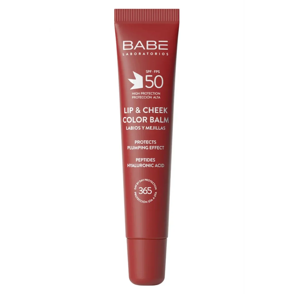 Babe Lip and Cheek Color Balm SPF 50 - Dudak ve Yanak Renklendirici Balsam Cherry 20ml