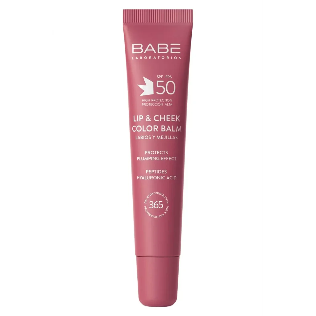 Babe Lip and Cheek Color Balm SPF 50 - Dudak ve Yanak Renklendirici Balsam Velvet 20ml