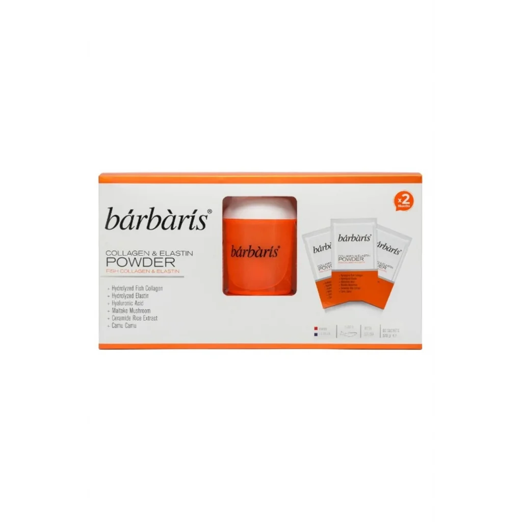 Barbaris Kolajen  Elastin Powder 30 Şase-2 Paket