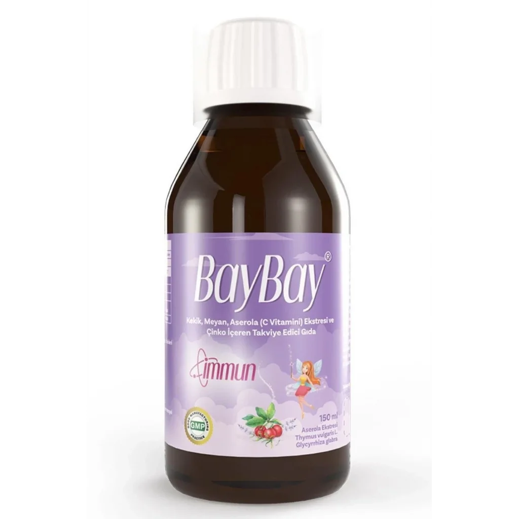Baybay Immun Kekik Meyan Aserola İçeren Sıvı 150 ml