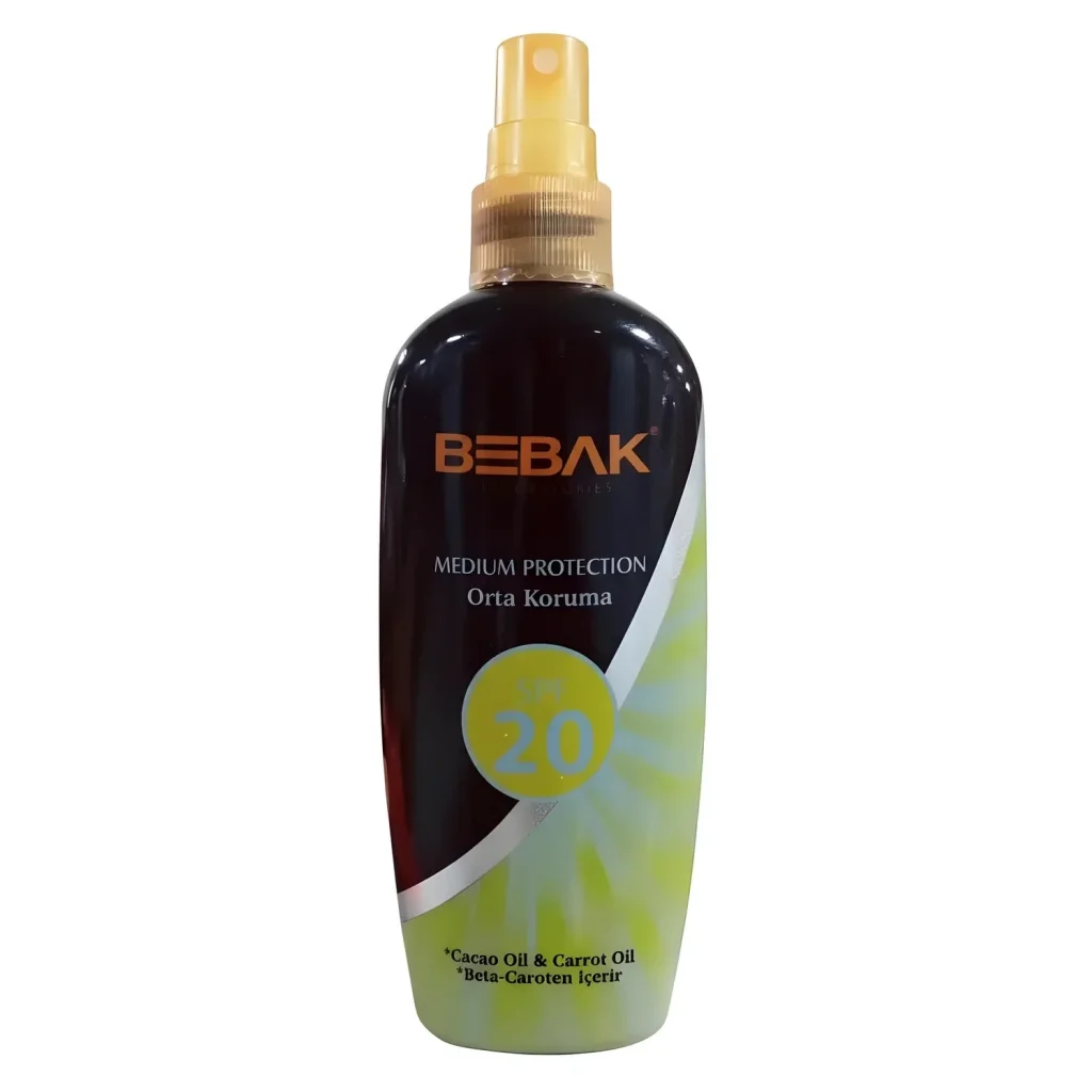 Bebak Günes Sprey Yagi SPF20+ 150 ml