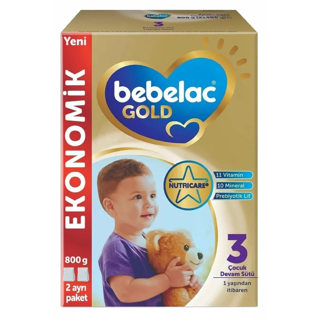 Bebelac Gold 3 Devam Sütü 800 gr