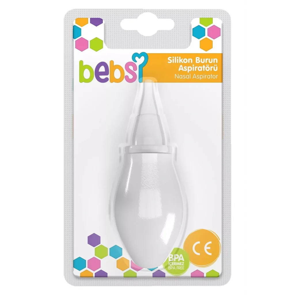 Bebsi 322 Silikon Burun Aspiratörü