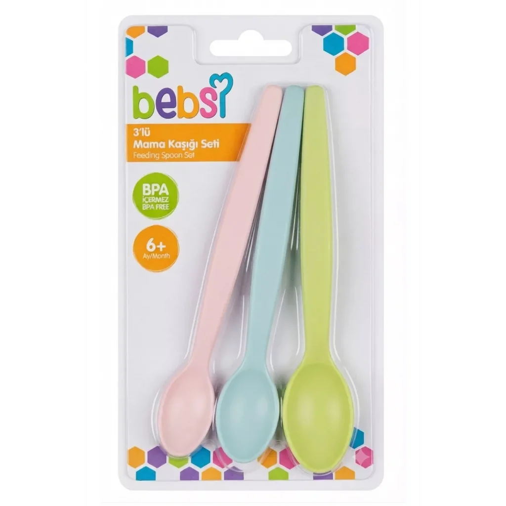 Bebsi 323 Mama Kaşığı 3lü Set