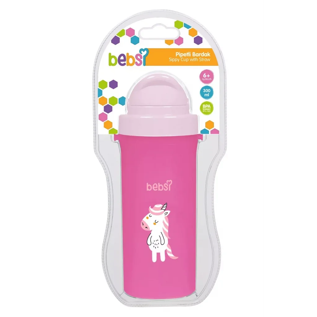 Bebsi 599 Bardak Pipetli 300 ml