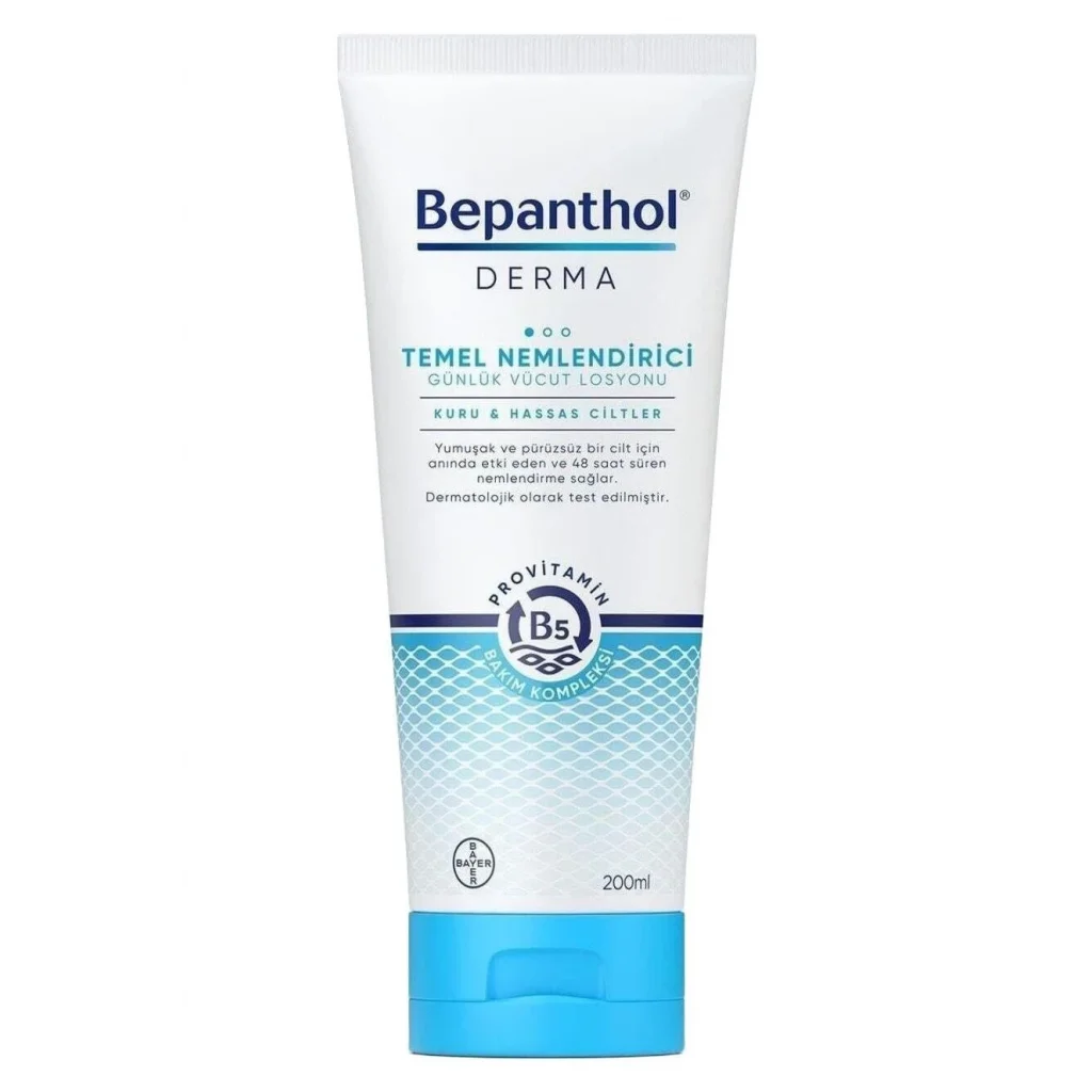 Bepanthol Derma Temel Nemlendirici Günlük Vücut Losyonu 200 ml