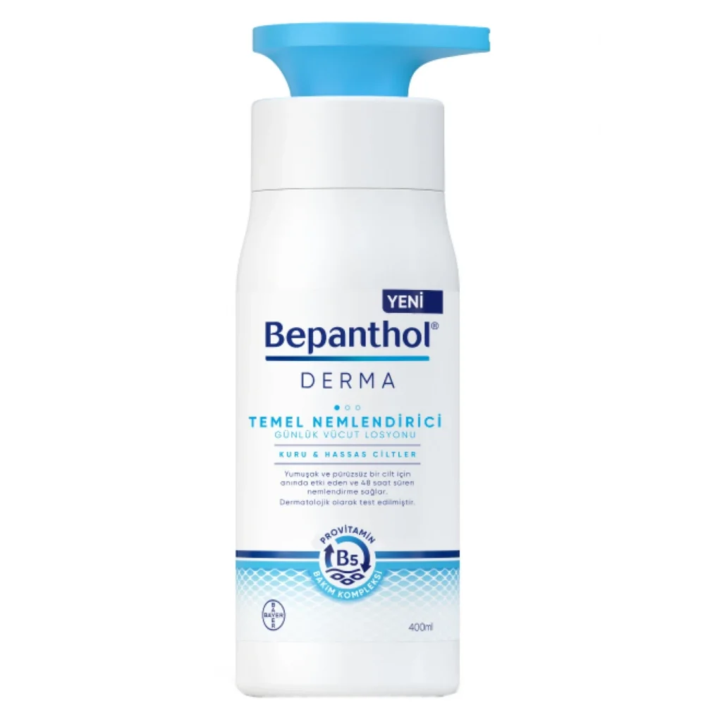 Bepanthol Derma Temel Nemlendirici Günlük Vücut Losyonu 400 ml