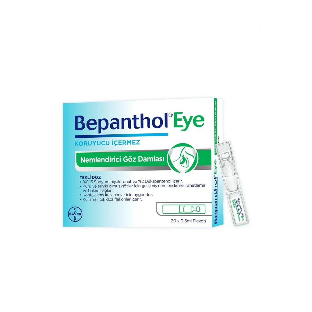 Bepanthol Eye Göz Damlası 0,5 ml x 20 Flakon