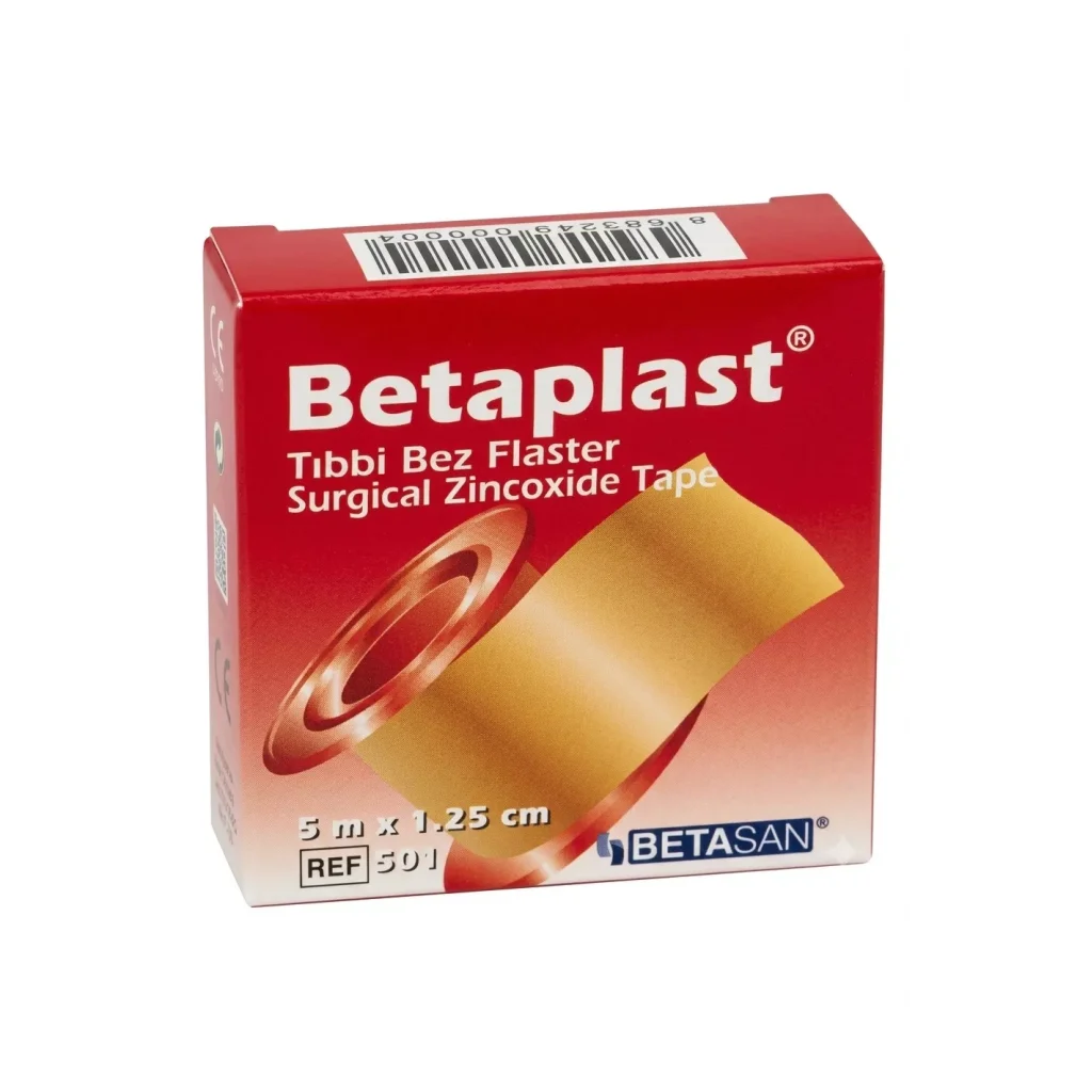 Betaplast Tıbbi Bez Flaster 5 m x 1,25 cm