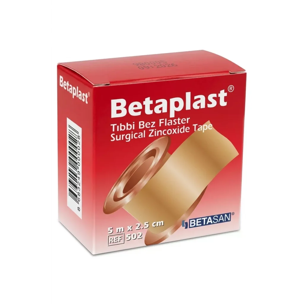 Betaplast Tıbbi Bez Flaster 5 m x 2,5 cm