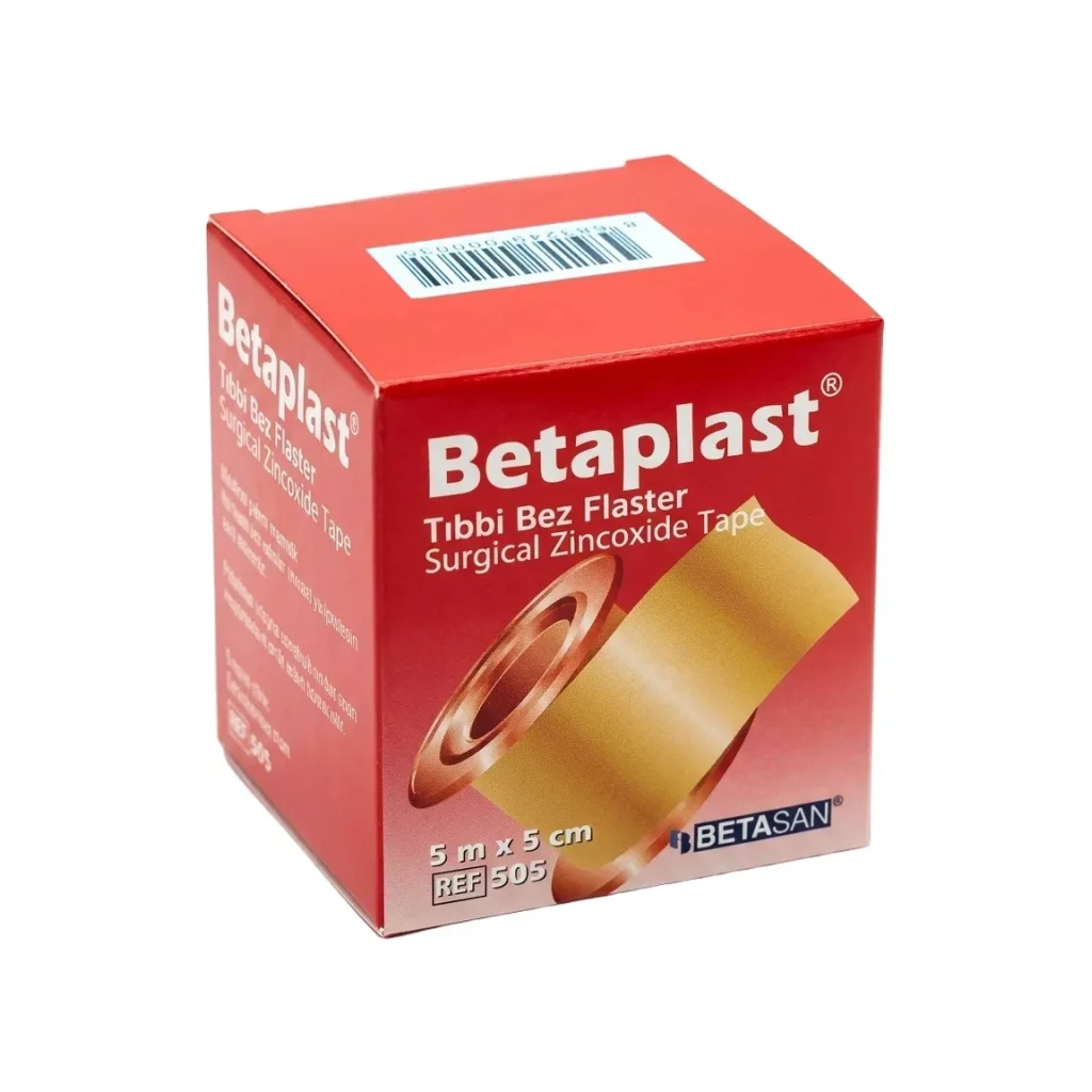 Betaplast Tıbbi Bez Flaster 5 m x 5 cm