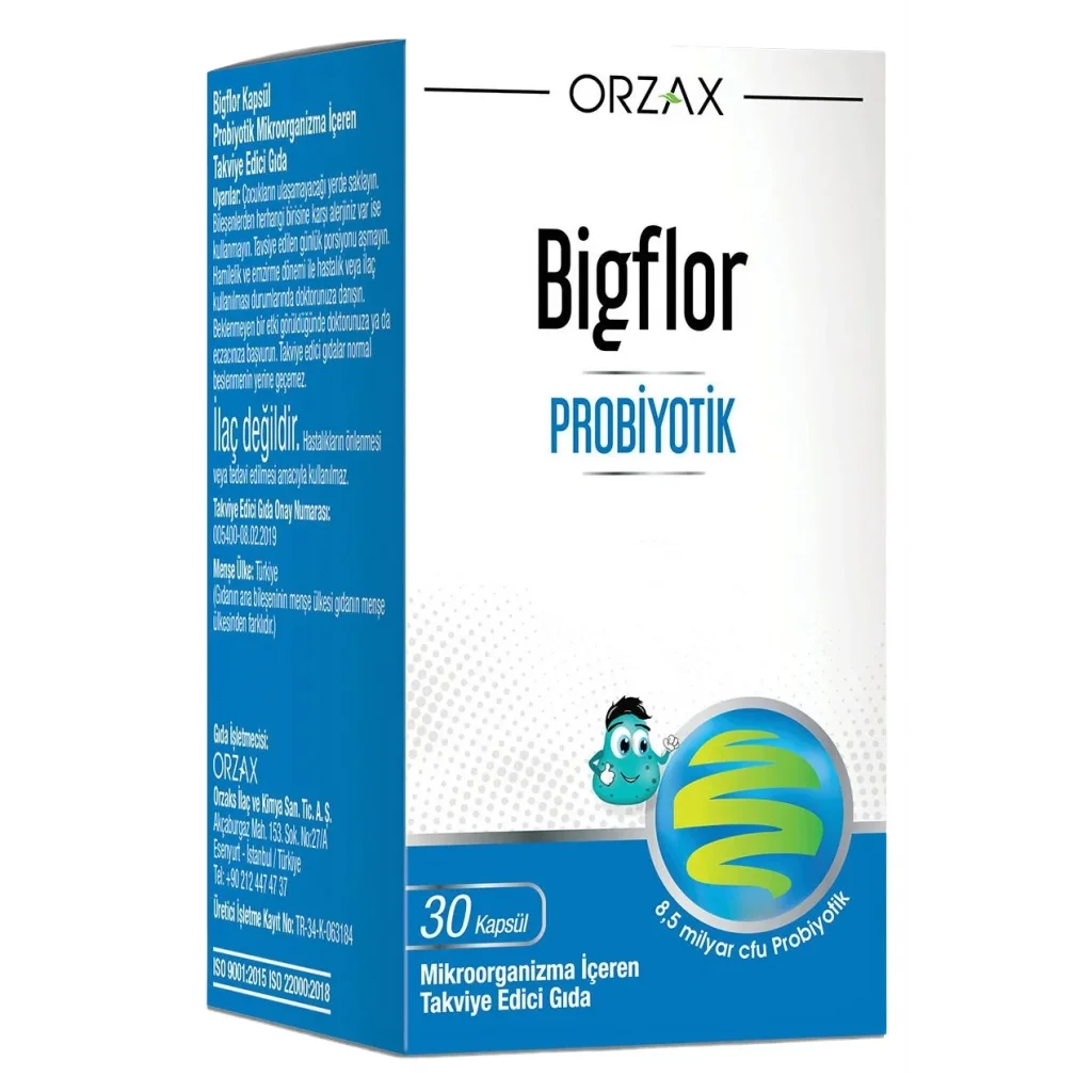 Bigflor Probiyotik 30 Kapsül