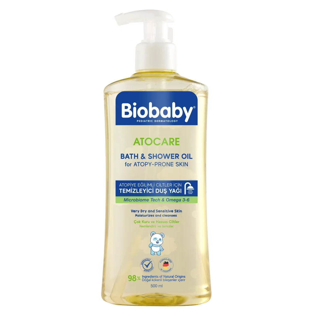 Biobaby Atocare Temizleyici Banyo Duş Yağı 500 ml