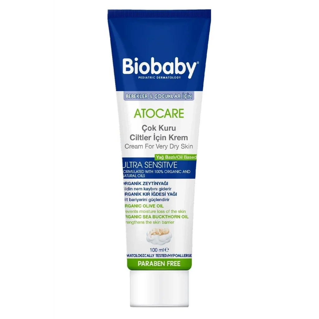 Biobaby Kuru ve Atopik Ciltler İçin Krem 100 ml