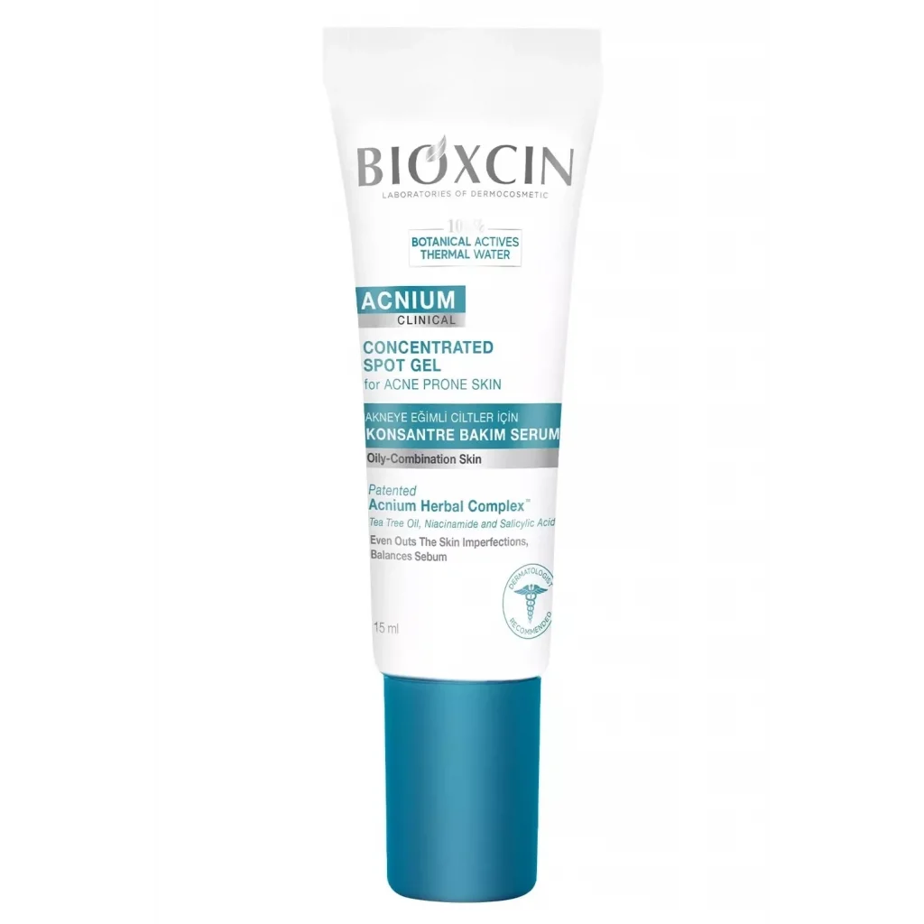 Bioxcin Acnium Karma ve Yağlı Ciltler Için Konsantre Bakım Serumu 15 ml