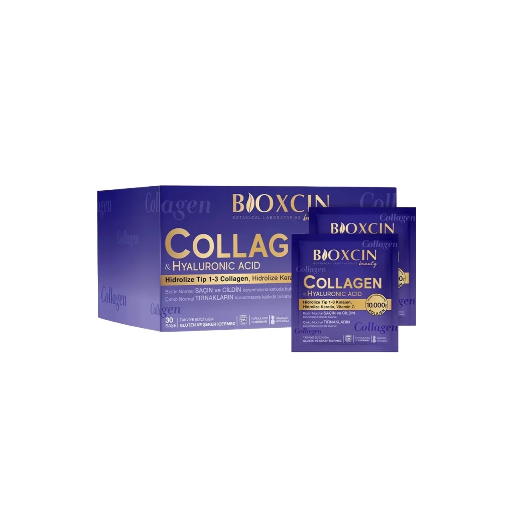 Bioxcin Beauty Collagen Hyaluronic Acid 30 Saşe