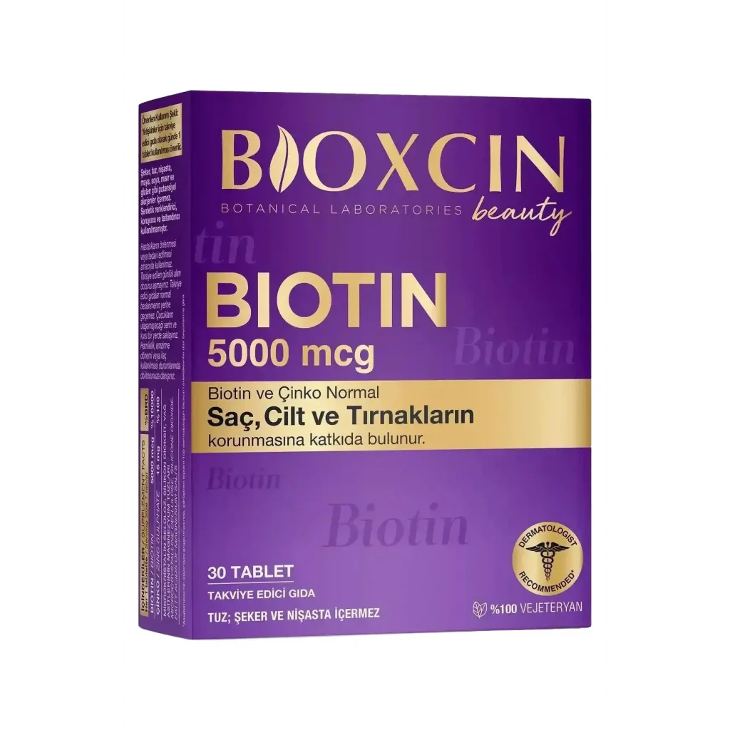 Bioxcin Biotin 5000 mcg 30 Tablet