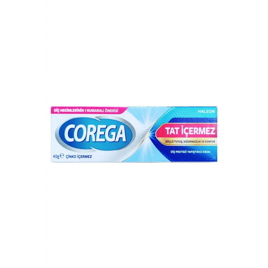 Corega Super Diş Protezi Yapıştırıcı Tat İçermez Krem 40 gr