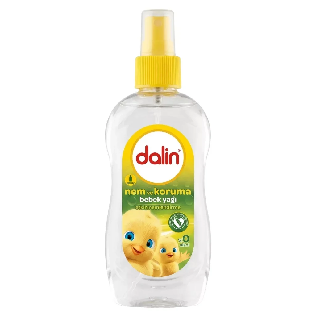 Dalin Bebek Yağı Nem ve Koruma Sprey 200 ml