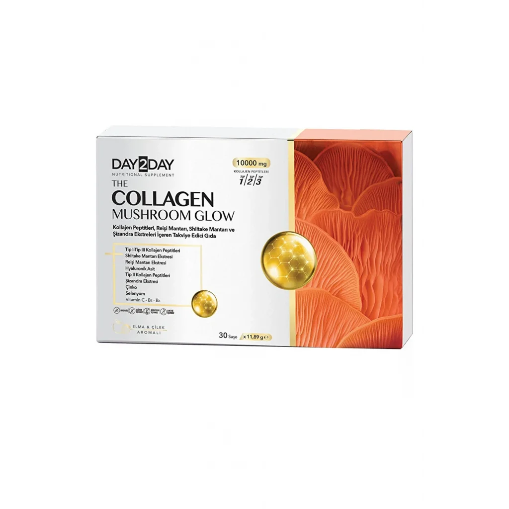 Day2day Collagen Mushroom Glow 30 Saşe