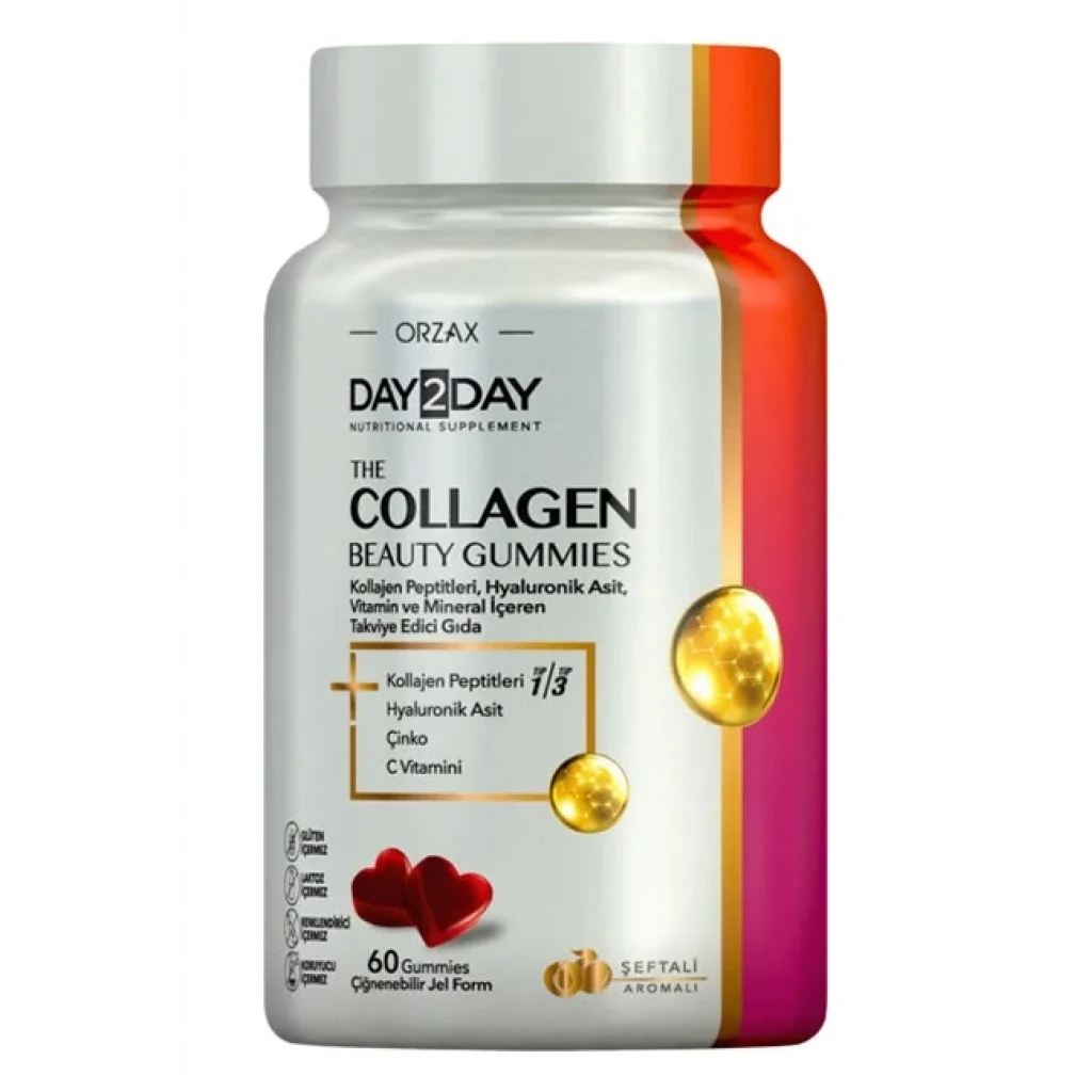 Day2day The Collagen Beauty Gummies 60 Çiğnenebilir Jel Form