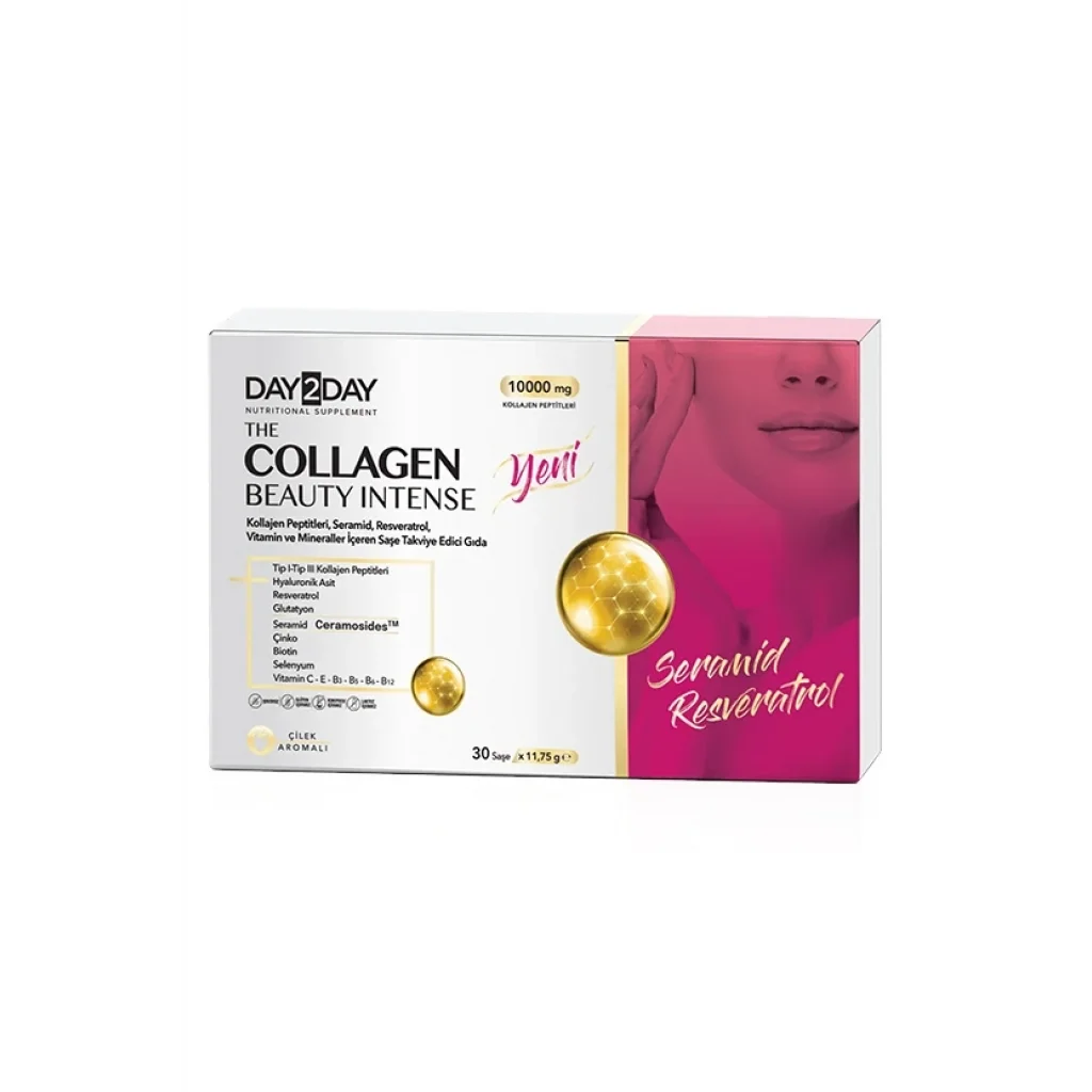 Day2Day The Collagen Beauty Intense Çilek Aromalı 30 Saşe