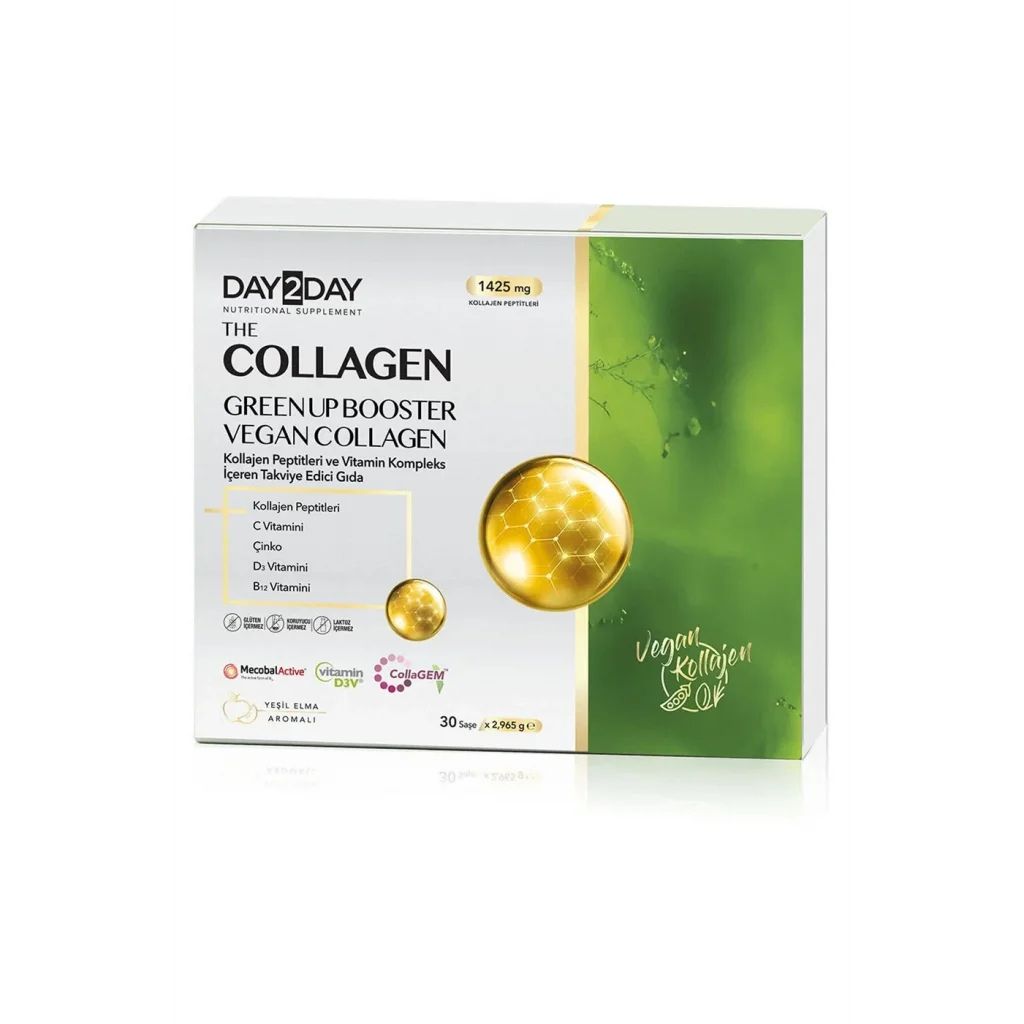 Day2Day The Collagen Green UP Booster Vegan 30 Saşe