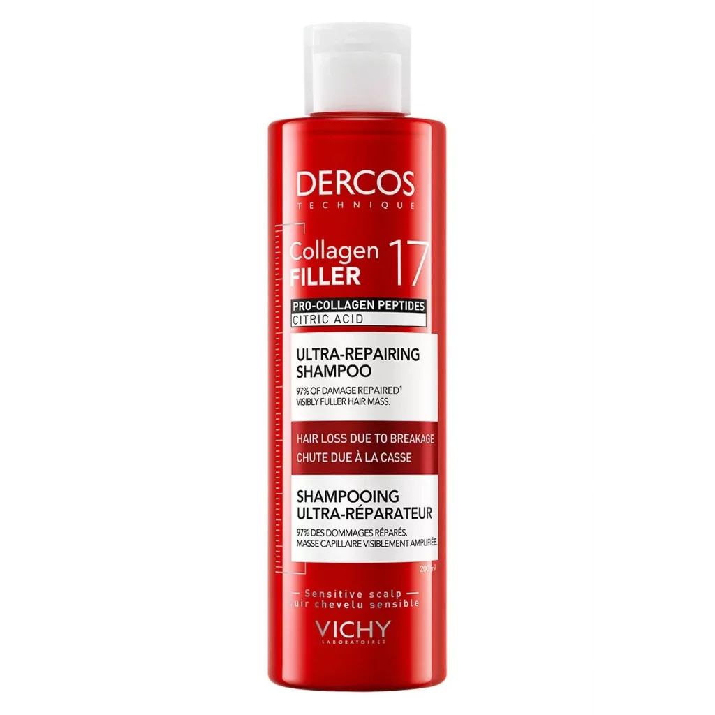 Dercos Collagen Filler 17 Ultra-Repair Shampoo 200 ml