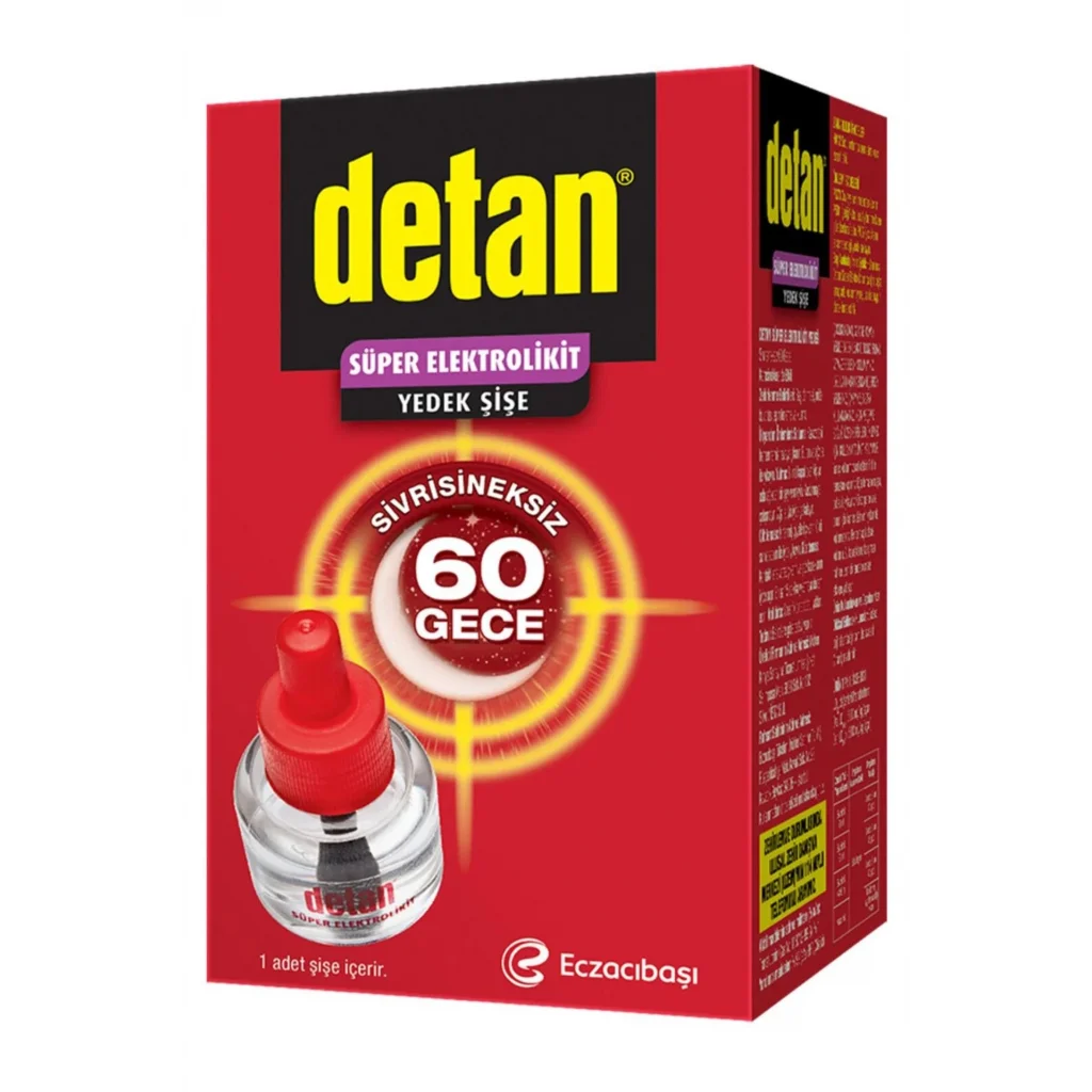 Detan Elektro Likit Super 60 Gece Yedek