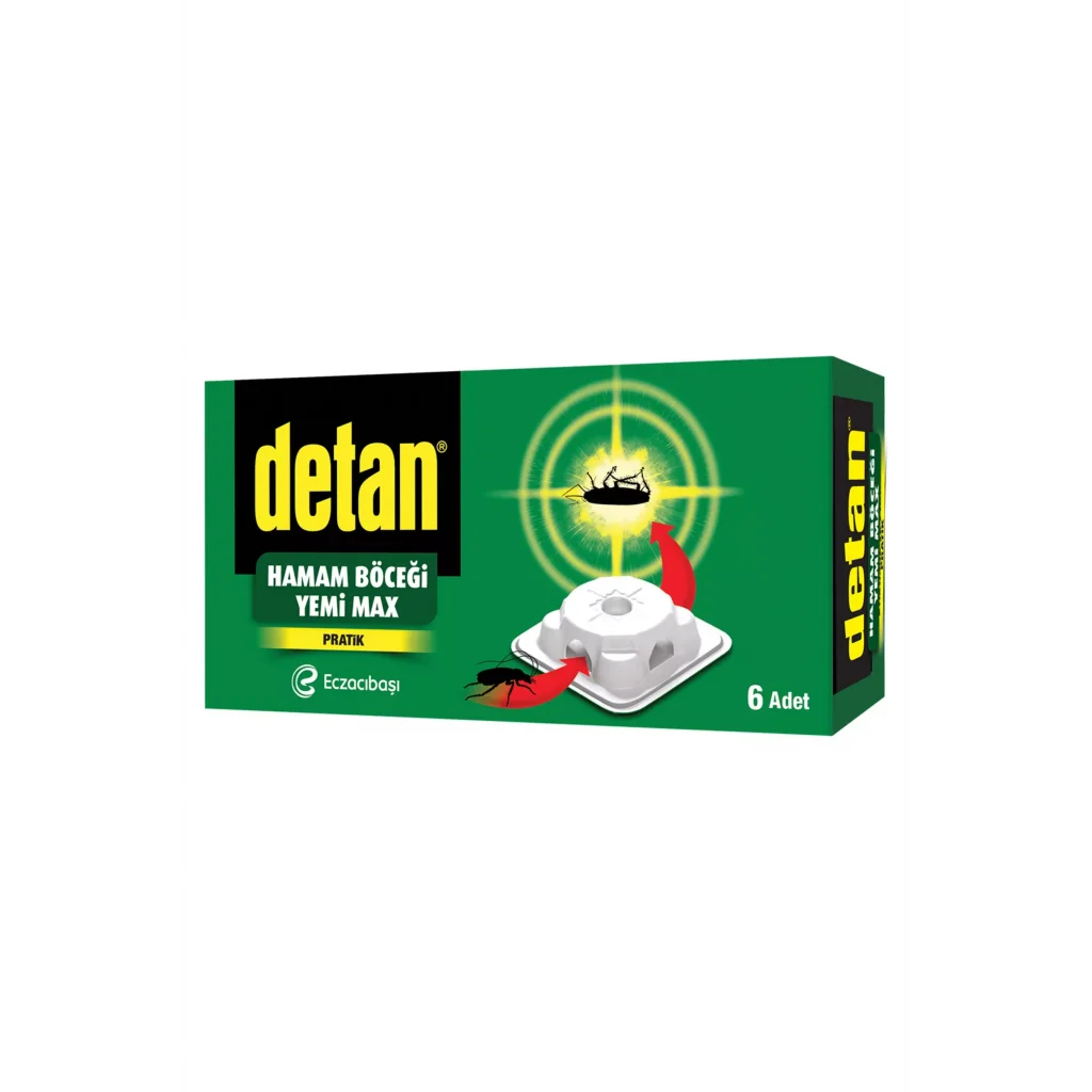 Detan Hamam Böcek Yemi 6lı