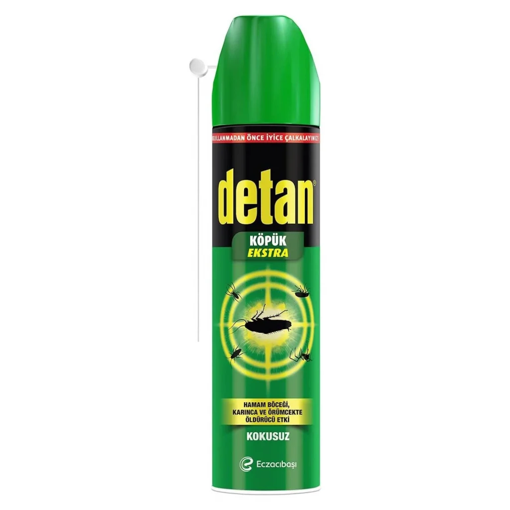 Detan Karınca ve Böcekte Öldürücü Etki Köpük Kokusuz Köpük 275 ml