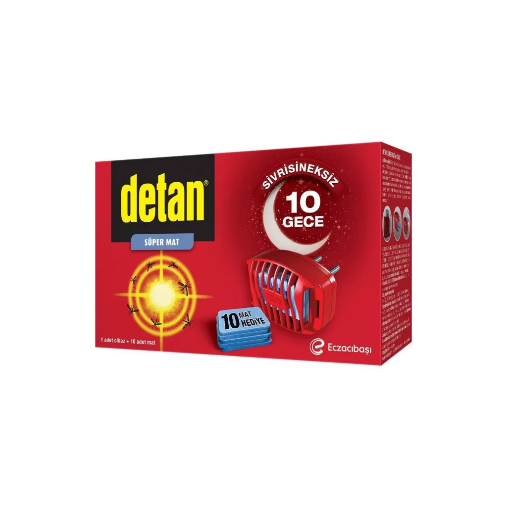 Detan Süper Mat Cihaz + 10lu Yedek