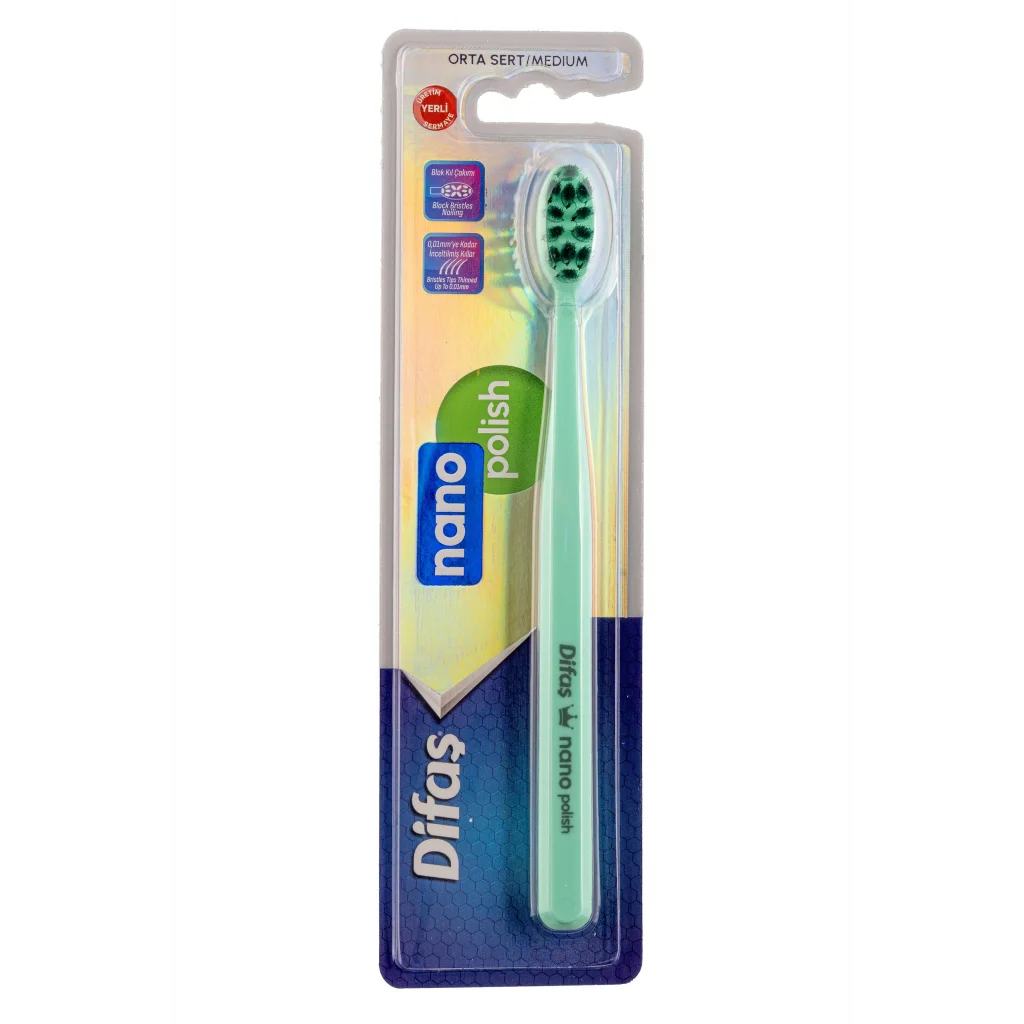 Difaş Nano Polish Orta Sert (Medium) Diş Fırçası