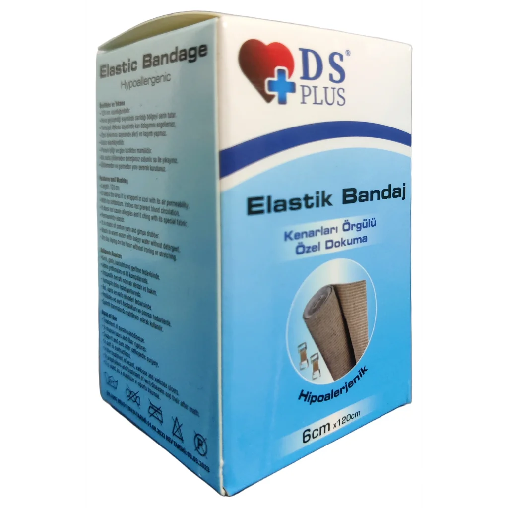 DS Plus Elastik Bandaj 6x120 cm