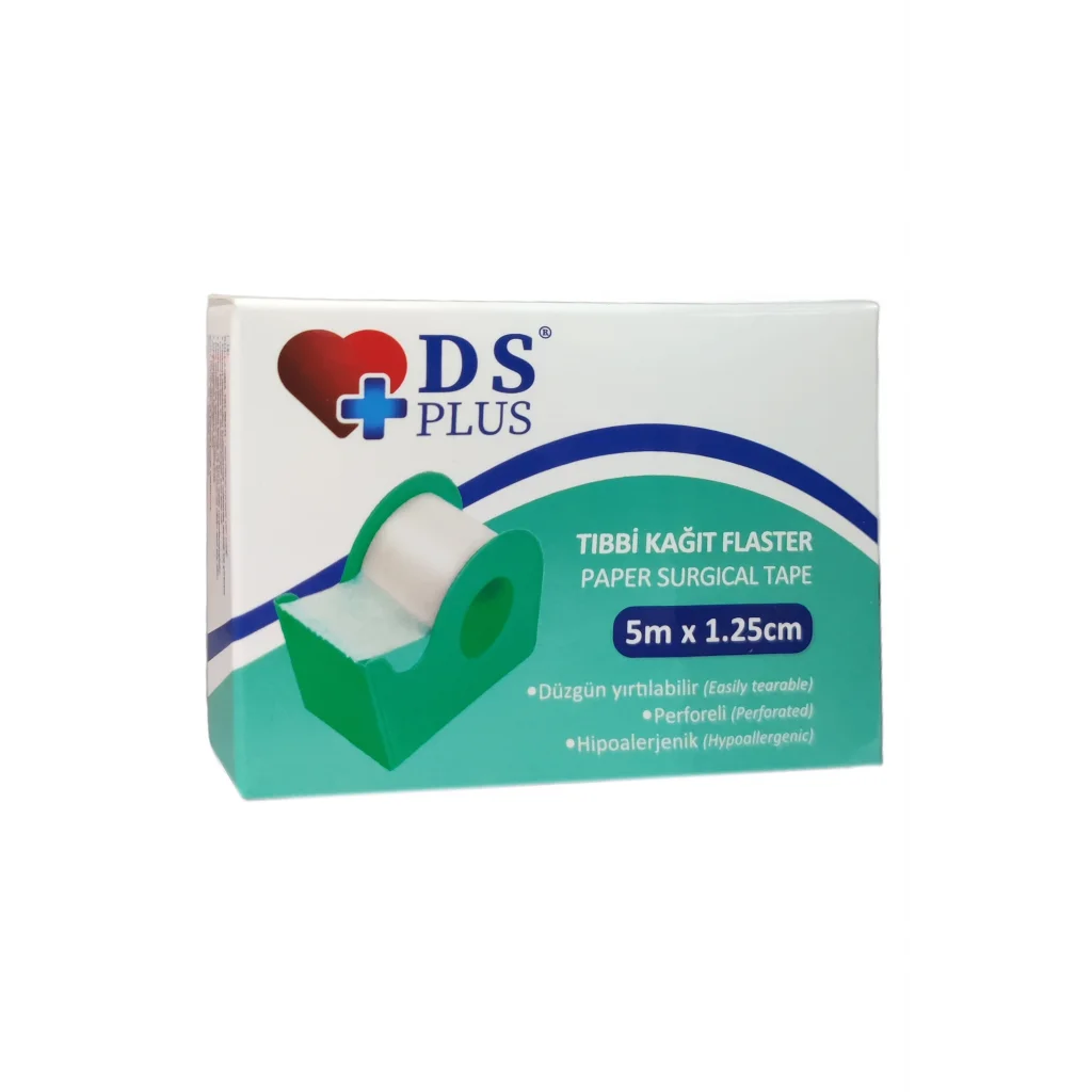 DS Plus Kağıt Flaster 5 m x 1,25 cm