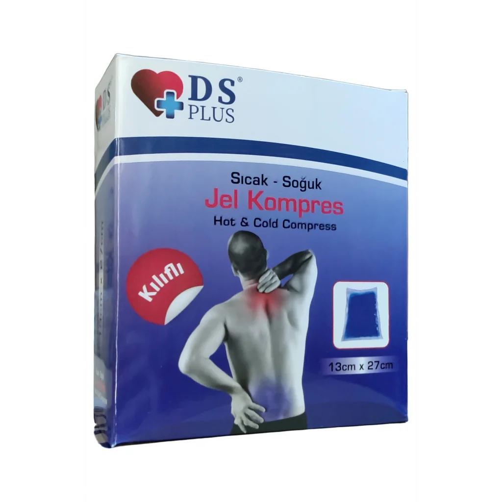 DS Plus Sıcak Soğuk Kompres Kılıflı 13x27 cm