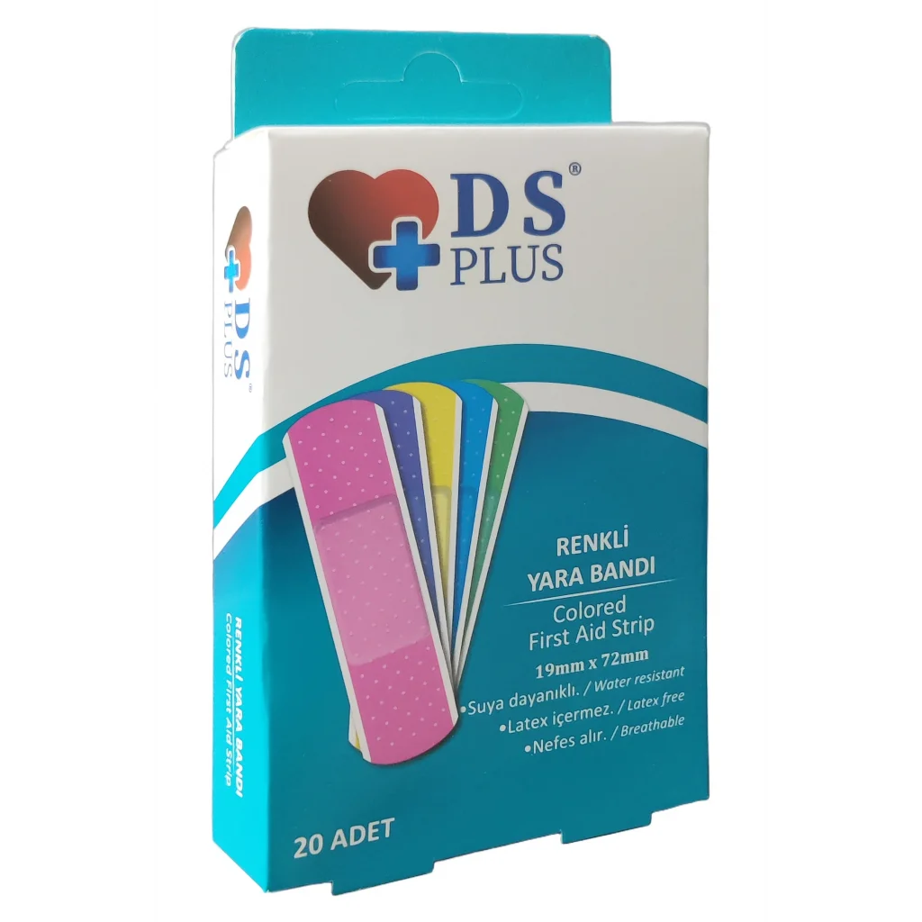 DS Plus Yara Bandı Renkli 20li