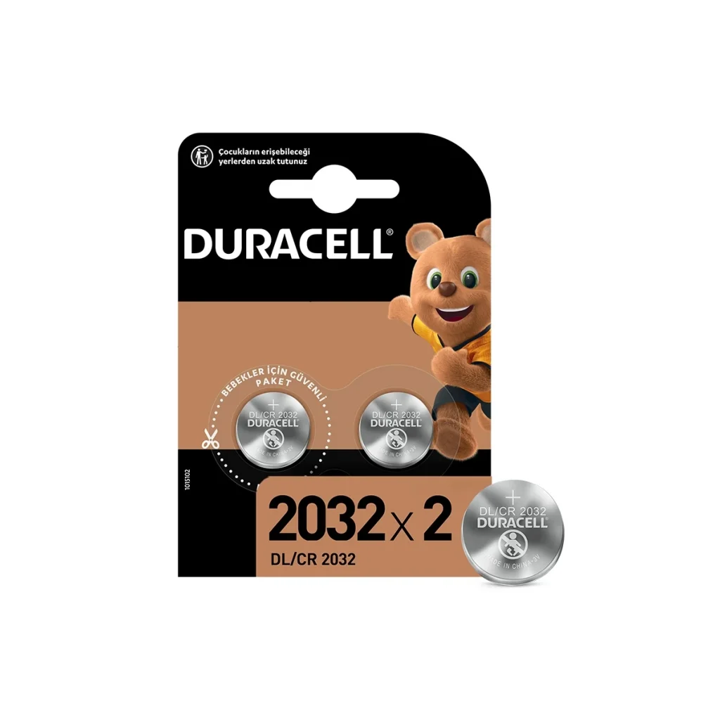 Duracell 2032 Lityum Pil 2li - Şeker Ölçüm Cihazları İçin