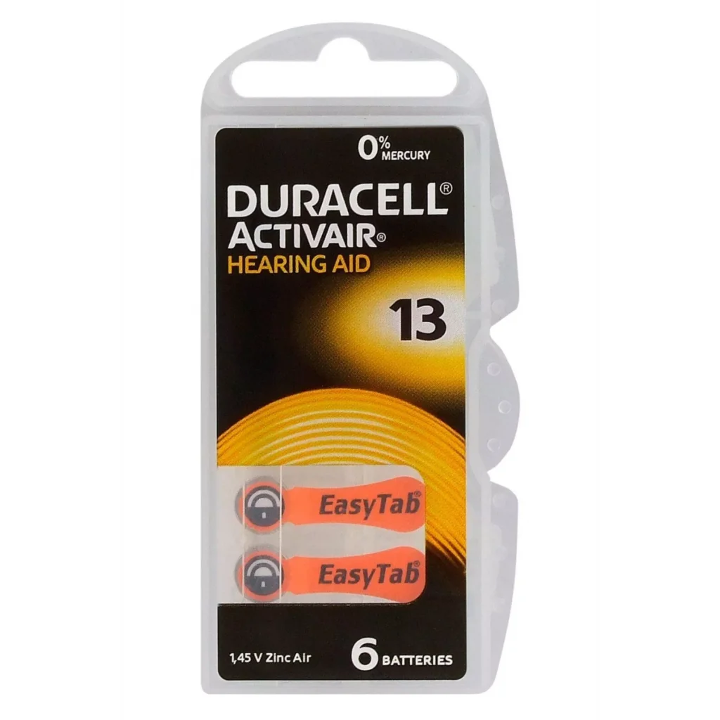 Duracell İşitme Cihazı Pili 13
