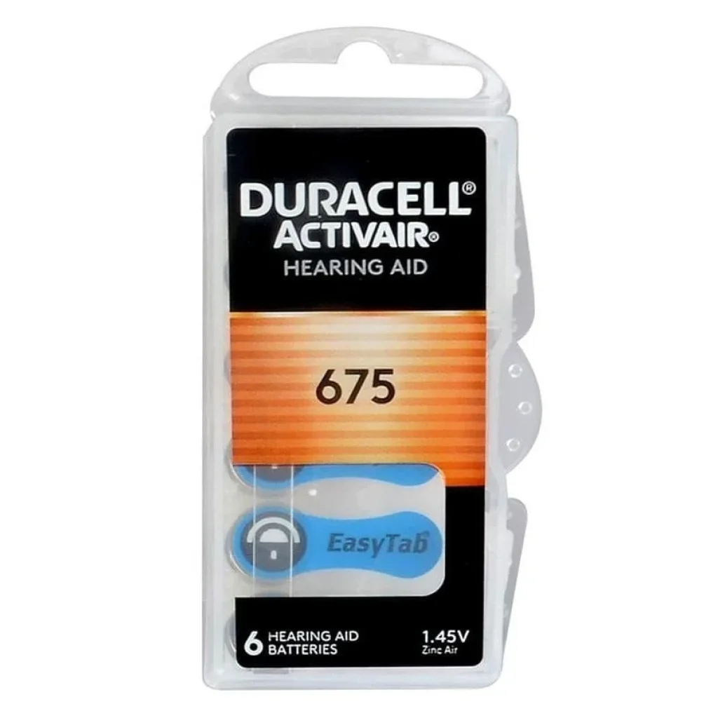 Duracell İşitme Cihazı Pili 675
