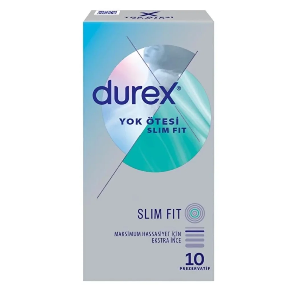 Durex Yok Ötesi Prezervatif Slim Fit 10lu
