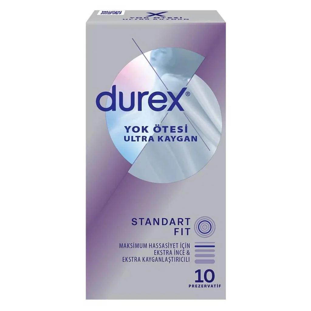 Durex Yok Ötesi Ultra Kaygan 10lu Prezervatif