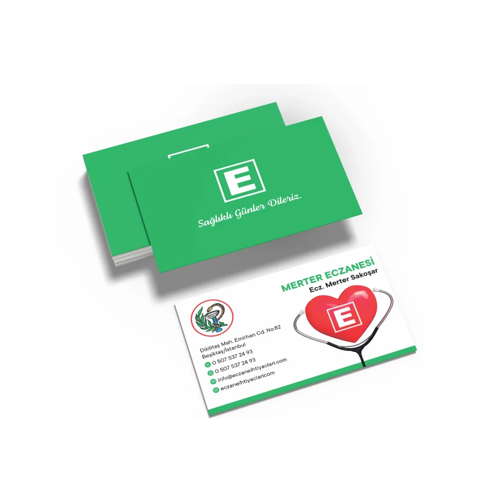 Eczane Kartvizit No:111 1000 Adet