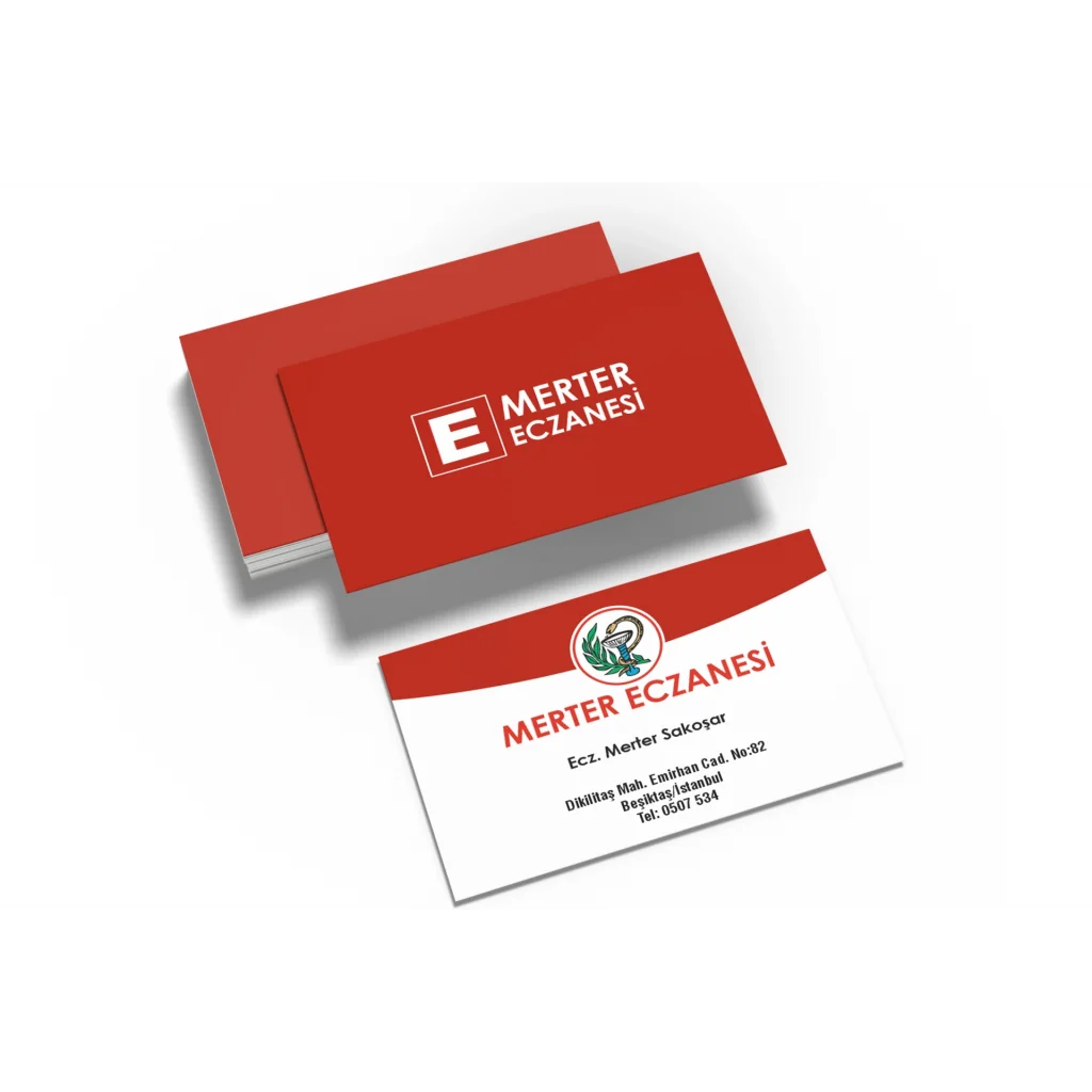 Eczane Kartvizit No:68 1000 Adet