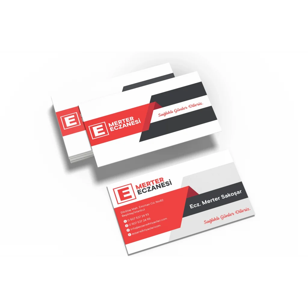 Eczane Kartvizit No:84 1000 Adet
