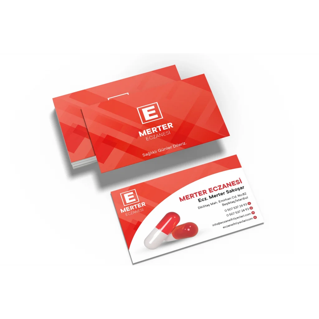 Eczane Kartvizit No:92 1000 Adet