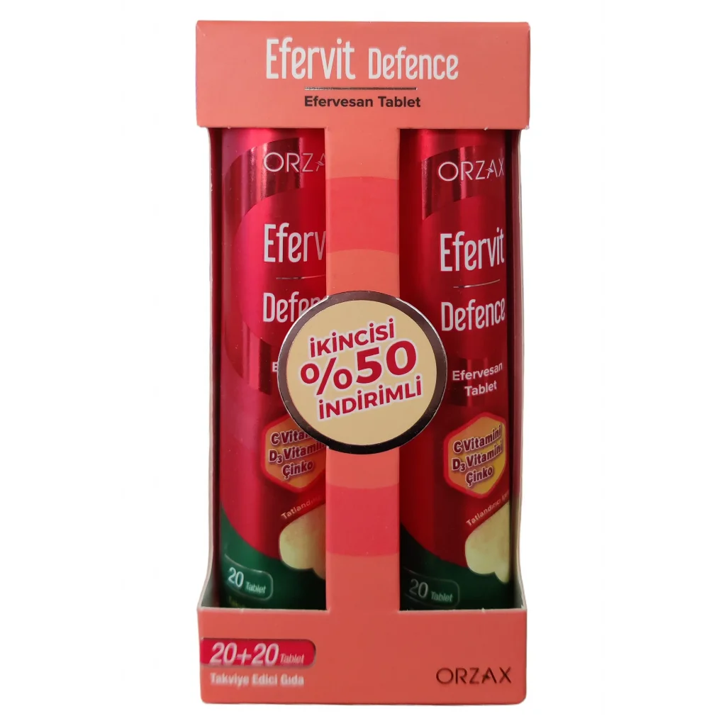 Efervit Defence 20 Efervesan Tablet - 2.si %50 İndirimli