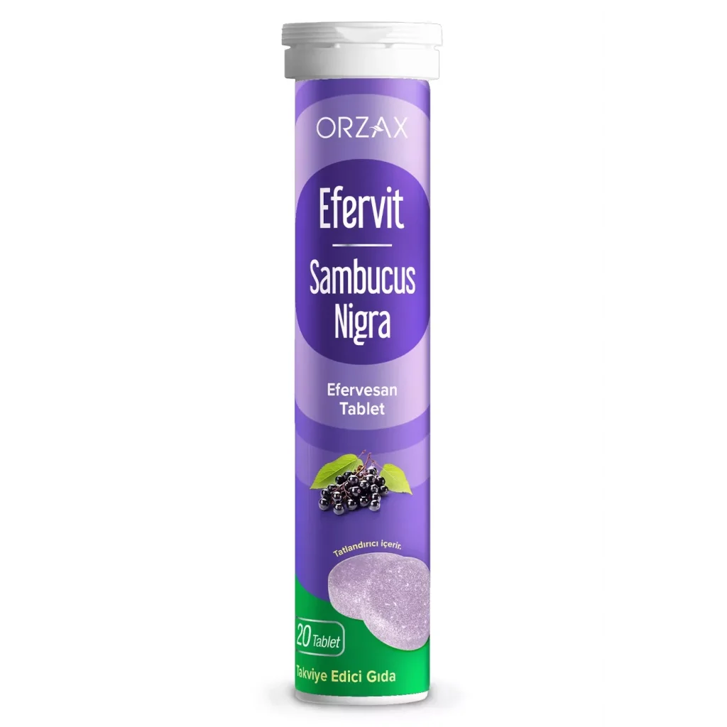 Efervit Sambucus Nigra 20 Efervesan Tablet