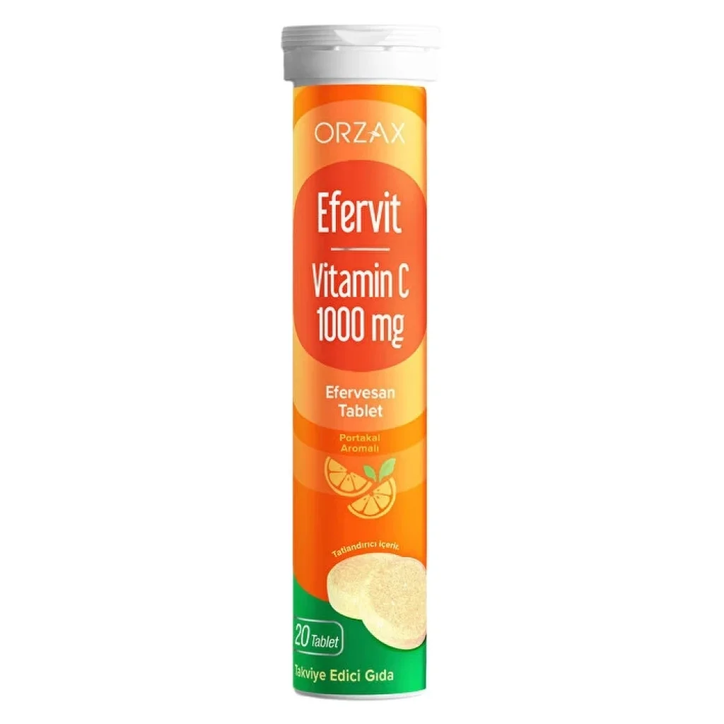 Efervit Vitamin C 1000 mg 20 Efervesan Tablet
