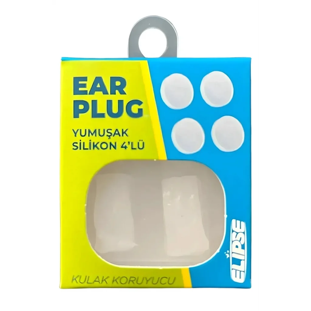 Elipse Kulak Tıkacı 4lü Silikon